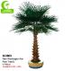 Handmade PE Leaf 450cm Fake Outdoor Tropical Plants For Star Hotel