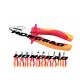 6 7 8 Electrician'S VDE Insulated Tools Set Raise Edge Combination Pliers Side Cutter Linesman Pliers