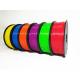 1kg / Roll PLA 3D Printer Filament 1.75 3.0mm , 3d Printing Plastic Material 24 Kinds Colours