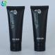 50ml black matt men facial wash cosmetic tube packaging, eco-friendly cosmetic