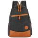 Hot Sale Simple Leisure Canvas Backpack Teenager School Bag Canvs