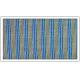 Blue Stripes Horse Tail Hair Plain Weave Fabric Anping Shengwei For Chair