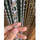 Aluminum Alloy Metal Chain Link Curtain 1.6mm And 2.0mm Wire Diameter