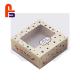 Cute Patterns Non Toxic Material For Cake And Candy Paper Food Packing Box