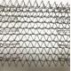 Carbon Steel Rod Mesh Crimped Woven Metal Grid Facade For Decoration