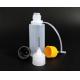 Elegant Screw Cap Plastic Liquid Dropper Bottles With Smooth Surface