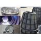 Customized Thickness Square Hole Centrifuge Basket with Galvanized Surface Treatment
