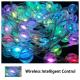 50 LED Leather Wire Waterproof String Lights Outdoor Bubble Bulb Lights