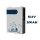 High Voltage Off Grid LiFePO4 Battery 48V 51.2V 5kWh 10kWh 15kWh 20kWh