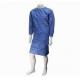 Single Use Blue Disposable PPE Gowns Breathable Hospital Isolation Gowns