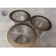 Ss 304 Shaped 450mm Wedge Wire Filter Basket With Handle Slot Wire Backwash