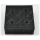 Black Rectangular PP Nylon Bristles With Round Foot Suitable For Bullmer Cutter Machine