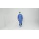 Disposable surgical isolation gown clothing non-woven fabric lace-up reversible safety suit