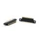 Right Angle Pogo Pins Connector 7pin Spring Loaded Connectors 12V For Charging Equipment