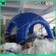 Blue PVC Coated Nylon Or PVC Tarpaulin Inflatable Igloo Tent Inflatable Dome Tent For Out