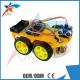 Remote Control Car Parts Bluetooth / Infrared Controlled Diy Robot Car