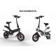 Three Colours Folding Electric Bicycle 10AH Lithium 15 Degrees Climbing Ability
