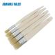 Fitch Brush Natural Bristle Paint Brush 10mm-30mm Hard Wooden Handle