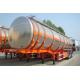CIMC aluminum tanker trailer 42000 liters on sale with tool box