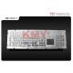 FCC Metal Keyboard With Numeric Keypad IK07 All Metal Mechanical Keyboard