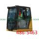 486-5463 CATERPILLAR Cab Glass Left Slant Side Position NO.1 Tempered Glass