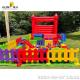 Party Rental Equipment Foam Play Inflatable Bounce House Kids Soft Play Ball Pit