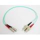 SZH Fiber Optic Patch Cord Aqua OM4 2.0mm Cable High Retrun Loss