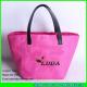 LUDA pink cheap promotion totes paper straw beach bags wholesale