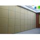 Modern Melamine Surface Folding Partition Walls / Sound Proof Room Partitions