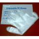 Food Grade Disposable PE Gloves Transparent Embossed / Smooth Surface OEM Service