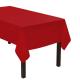 Heavy Duty Solid Color Plastic Table Cover for Rectangle Tables
