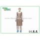 Oil Prevention PE Single Use Apron With Smooth Surface