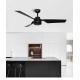 Zhongpai simple design hot selling abs blade ac motor ceiling fan without light