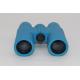 Easy Turn Blue Folding Pocket Binoculars 10x32 High Durability With Minimal Shaking