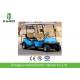 Electric 6 Seater Club Car Golf Buggy Sky Blue Color With Maintenance Free Battery