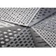 3.5mm Hole Perforated Wire Mesh Metal Sheet Oem For Architectural Decoration