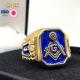 Masonic Sports Championship Rings Wedding Silver Gold Plated
