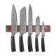 16 Inch Walnut Grain Knife Magnetic Strip Optional Size 14inch Bar for Culinary School