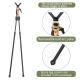45 Ounces Hunting Shooting Stick Height Adjustment 40-61 Inches