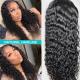 250% Density Full Lace Human Hair Wigs Brazilian Water Wave