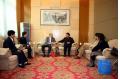 President Fang Yu Meets With Mr. Qian Xingjian