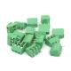 KF350-3.5mm Straight Pin PCB Screw Terminal Block Connector Blue and green