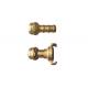 Garden Watering Brass Water Spray Nozzles Open / Close By Turning Head