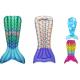 Super Durable Inflatable Mermaid Tail , Mermaid Inflatable Pool Floats Convenient