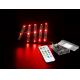 1-5 Meter RGB Battery Powered 5V 5050 RGB LED Strip SMD Waterproof With 24 Keys Remote Control