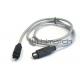 Industrial CCD Camera IEEE 1394 Cable Drag Chain Firewire 800 Cable 9 Pin To 9 Pin