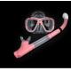 Diving equipment high quality silicone diving mask set of underwater ventilation PE pipe Diving mask snorkel set