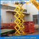 CE TUV 1.5T 5.6M Warehouse Stationary Hydraulic Scissor Lift with Explosion Proof Lock Valve