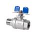 Manual Stainless Steel 2PC Ball Valve with Butterfly Handle Model NO. Q11F-16/64P