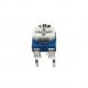 RM065 6mm White Blue 1K ohm 102 Horizontal Adjustable Variable Resistor